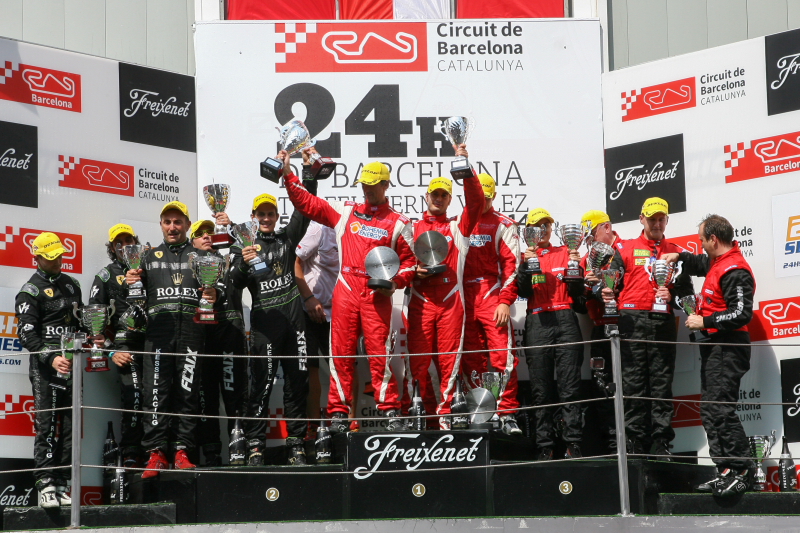 Scuderia Praha Ferrari wins 24H BARCELONA